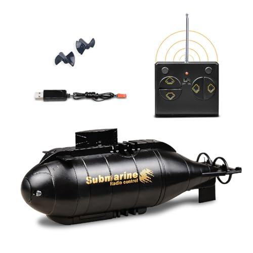 Mini Remote Control Submarine Boat Nuclear Submarine RC Race Boat 6CH High Speed Waterproof Diving in Pools Lake Gift Toy Kids Boys