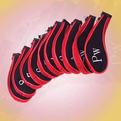 New 10 PCS Golf Club Iron Driver Cover Case Headcover Set