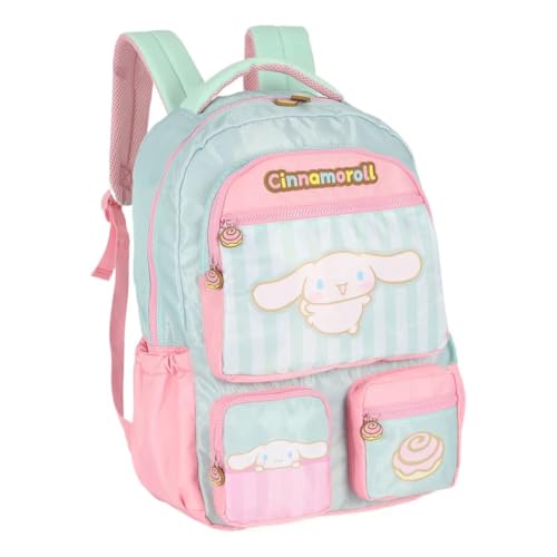 Mochila Cinnamoroll Amigos Hello Kitty - Verde