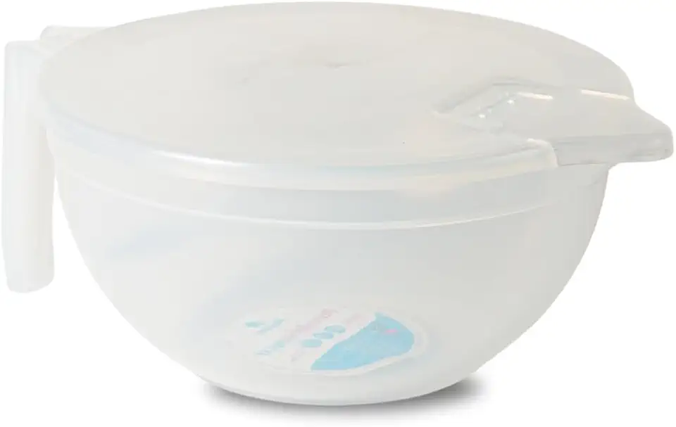 Panelinha Para Derreter Chocolate Multiuso Microondas Panelinha Para Brigadeiro Com Tampa 1,5L (Transparente)