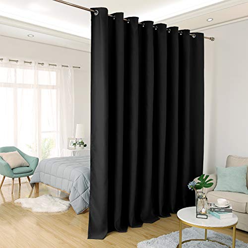 Deconovo Privacy Room Divider Curtain Thermal Insulated Blackout Curtains Screen Partition Room Darkening