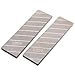 Kota Japan Precision Lapping Plate | Extra Large 2.75 X 10” Two 2-Sided Diamond Flattening Stone and Sharpening Plate | 120 & 180 Grit Whetstone Fixing Stone Flattener.