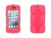 Griffin 605255-SFFP Survivor Case for iPhone 5/5S - 1 Pack - Retail Packaging - Fluro Fire Pink
