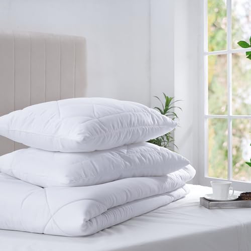 Image of maspar Classica Quilted Shell with Enhanced Comfort Pillow White 50X75 CM