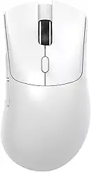 Mouse ATTACK SHARK R1 59g SUPERLIGHT, sensor para jogos PixArt PAW3311, mouse para jogos sem fio/com fio BT/2.4G, 6 DPIs ajustáveis ​​até 18.000, bateria de 65 horas