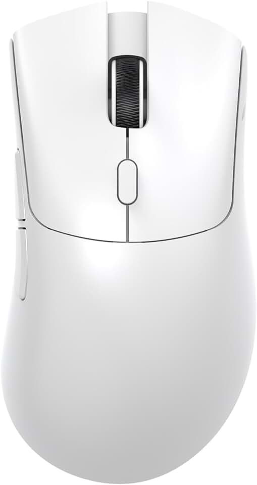 Mouse ATTACK SHARK R1 59g SUPERLIGHT, sensor para jogos PixArt PAW3311, mouse para jogos sem fio/com fio BT/2.4G, 6 DPIs ajustáveis até 18.000, bateria de 65 horas