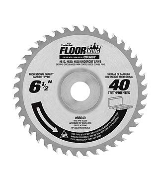 TIMBERLINE FLOOR KING SAW BLADE 65040 - five pack - USE W/CRAIN (812,820,825) (Circular Saw)