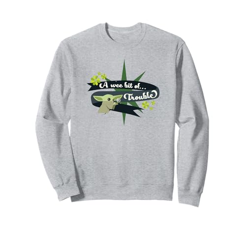 Sweatshirt Mandalorian Star Wars pull chaud confort Saint-Patrick