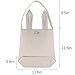 Bonison Easter Bunny Bag & Basket for Egg Hunts. Children's Tote Handbag Container with Dual Layer Bunny Ears Design, Excellent for Carrying Eggs, Candy, Gifts at Easter Party. (Random Color 3 pc)