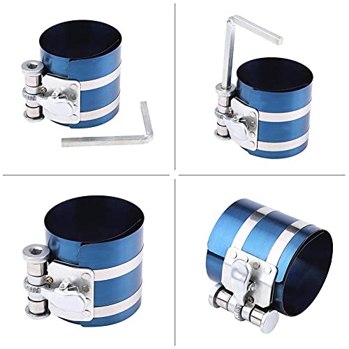 Gorgeri 3/4Inch Automotor Zuigerveercompressor Installateur Band Ratchet Motor Zuigerveer Installer Tool met hoogwaardig verenstaal stevig - Afbeelding 5