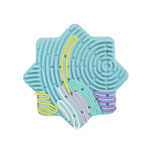 Miniland - Figdet Sensorial de Silicona para Bebés Flexhetti, con Tiras Flexibles para Estimular el Juego Creativo y la Motricidad Fina, Desde los 18 Meses (Estrella)