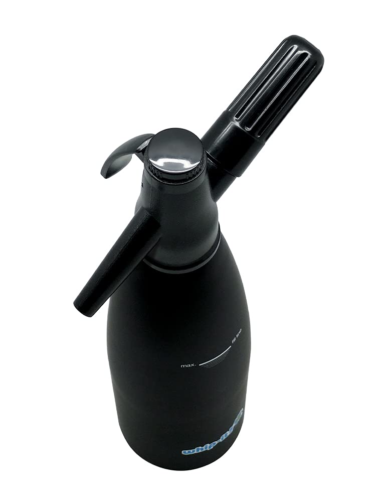 1 L Whip-It! Soda Siphon, Black