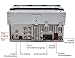Pioneer 1025923 AVH-A210BT Autorradio Multimedia, Bluetooth, 2-DIN, 6.2"