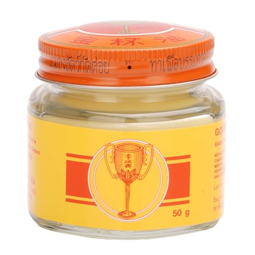 Alpazo Thai Golden Cup Balm | Multipurpose Pain Relief Balm | Best For Cough & Cold, Muscular Pain & Headache (50 Grams) (B0CKFHXKMG) Amazon Price History, Amazon Price Tracker