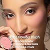 Flower Knows Strawberry Rococo Embossed Blush+The Sweetie Bear Collection Rounded Blush Brush