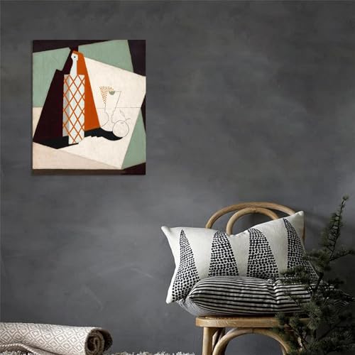 Diego Rivera Composition Cubiste id&eacute;e cadeau tableau de collection sur toile 70x90cm