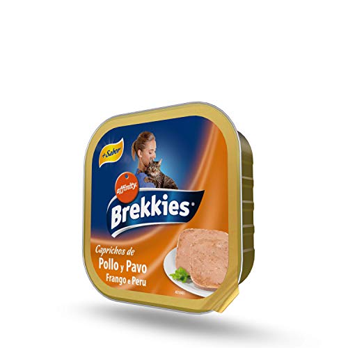 Brekkies Comida Húmeda para Gatos con Pavo y Pollo - 100 gr Cover