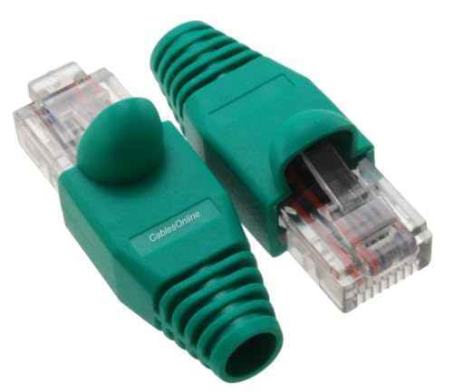 Image of CablesOnline 6-Pack 10 /100 4-Pair Ethernet Green Loopback Plugs, TS-UL02-6