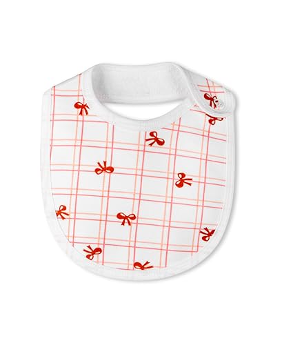 Image of Real Basics bib set of 6 for kids, 100% cotton, for new borns, girls and infants.(soft and absorbent /multicolour)