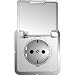 Produktbild Elso 205030 UP-Steckdose mit Klappdeckel 16A perlweiss Std.Eins.Klappd.Dr.STK F/S pw