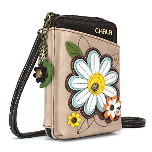 Image of CHALA Wallet Crossbody Cell Phone Purse - Women Faux Leather Multicolor Handbag with Adjustable Strap