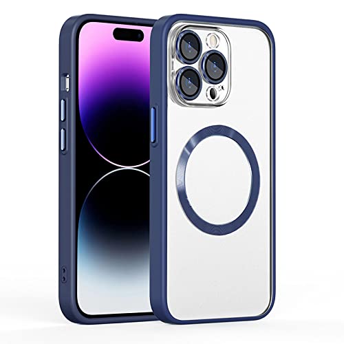Coque magnétique iPhone 14 Pro Max voyagez et bougez sans risque avec ce dos bleu