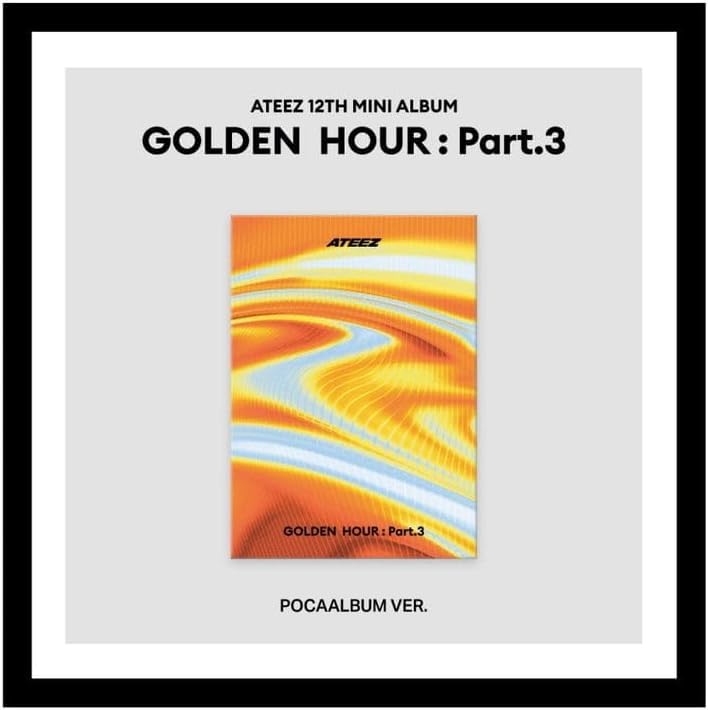 Amazon.co.jp: A-TEEZ GOLDEN HOUR :PART.3 12th Mini Album POCA.Ver