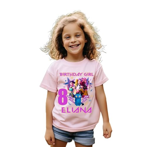 Custom Name k-pop Shirt,Family Birthday Matching Tees,Custom Name Bday t-Shirt for Kids Toddler,Handmade Decorated T-Shirts