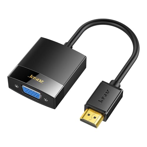 Yplkm Cable del convertidor VGA, convertidor de cable VGA,Adaptador de cable de conector de núcleo de cobre estable - Conversión de señal eficiente menos transmisión de datos de interferencia