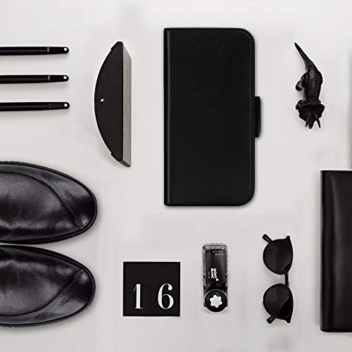 Capa FYY para iPhone 12 Pro Max 5G 6,7 polegadas [couro de vaca de luxo genuíno] [bloqueio de RFID]