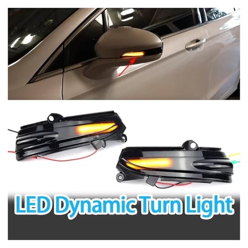 Elimina Intermitentes Fundidos con Luces LED Dinámicas de Retrovisor para Mondeo 2