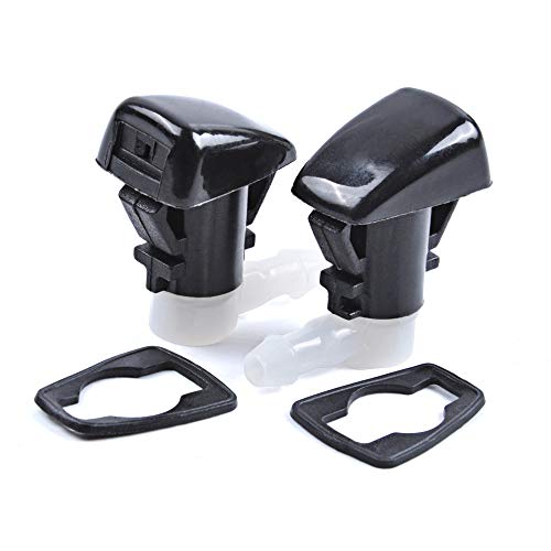 Otuayauto QWJ089 Front Windshield Washer Nozzles cover