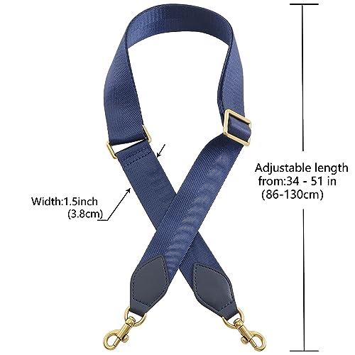 Image of Purse Strap Replacement Crossbody Handbag Stripe Wide Adjustable