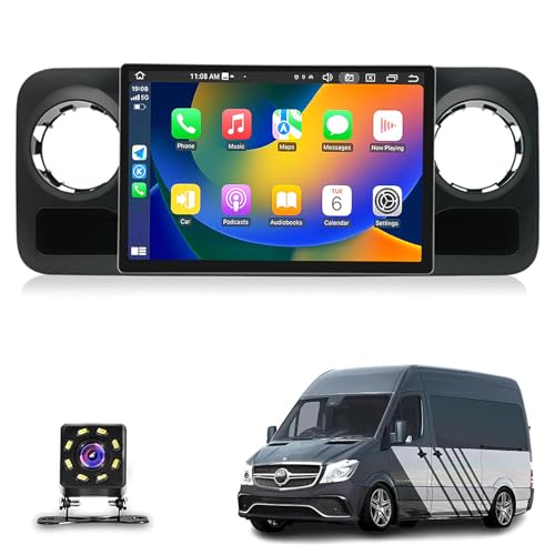Écran Tactile 13,3" CarPlay Sans Fil pour Sprinter NZ 2018