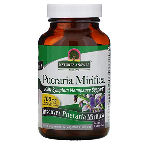 Nature's Answer Pueraria Mirifica Vegetarian Capsules, 60-Count
