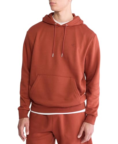 Image of Calvin Klein Men's Monogram Logo Fleece Hoodie