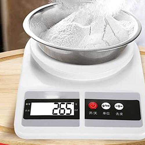 Digitale Küchenwaage für Lebensmittel, multifunktional, misst in Gramm und Unzen, Größe: 23 cm x 16 cm, 1 Stück Waage