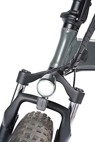 I-Bike Orso Ita99, Bicicletta Elettrica Ripiegabile Unisex Adulto, ‎‎Nero, 175.5 X 130.5 X 30.5 Cm - 17