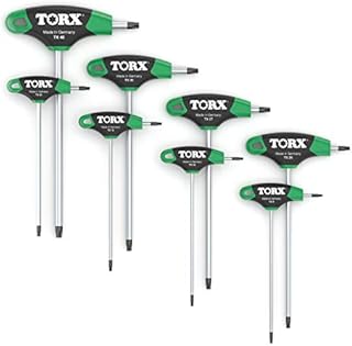 TORX® 70563 T-Griff Schraubendreher Set 8tlg, TX9–TX40, mit Duplex Grip — Made in Germany