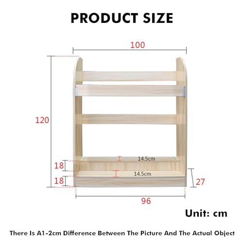 Support de rouleaux de tissu avec charge 200 kg en bois noir