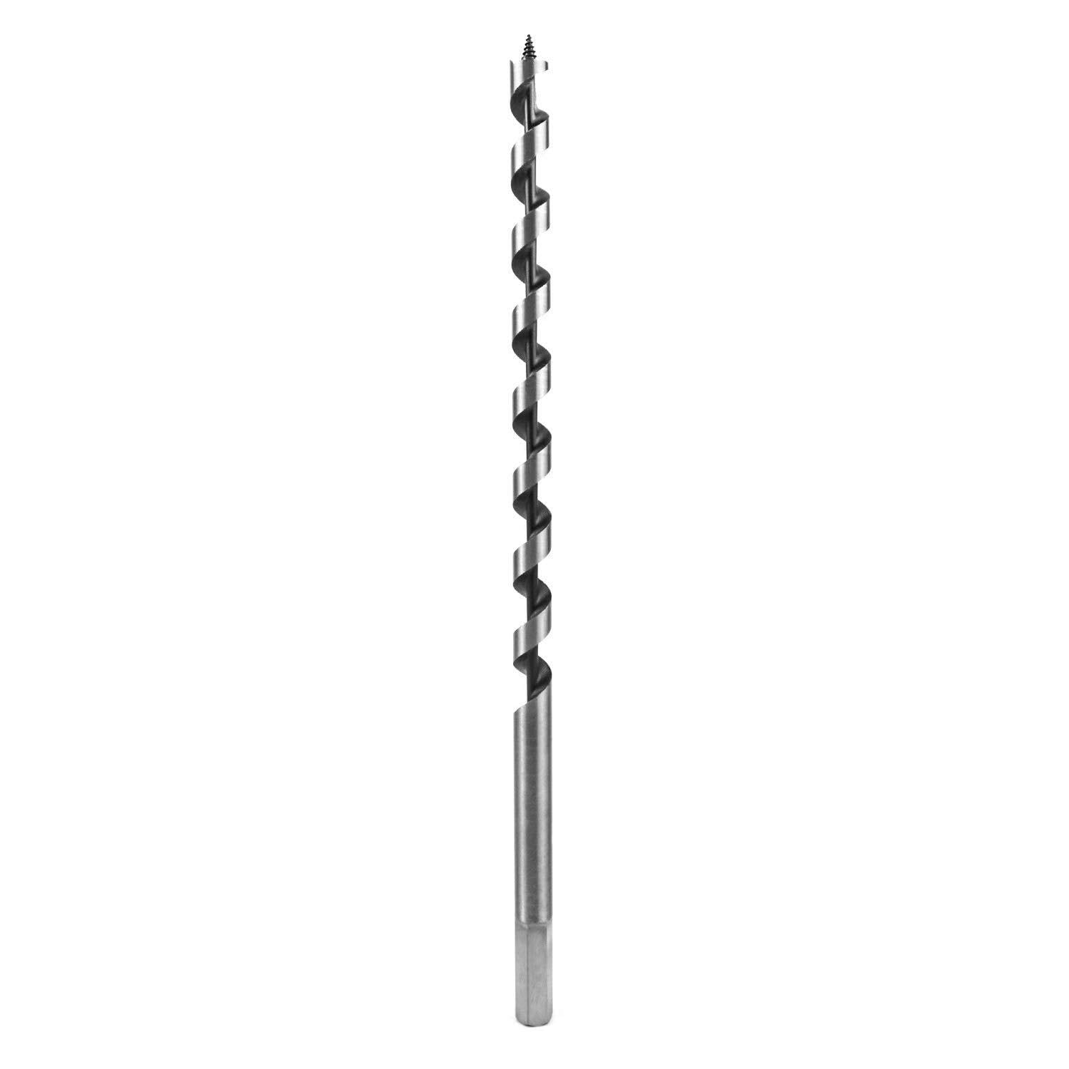 Broca de barrena para madera 12mm x 300mm con punta autoalimentada 8
