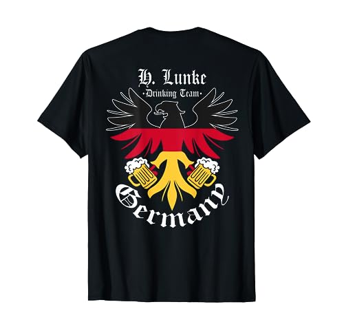 Sauf - Maglia della Germania Drinking Team, H. Lunke Maglietta