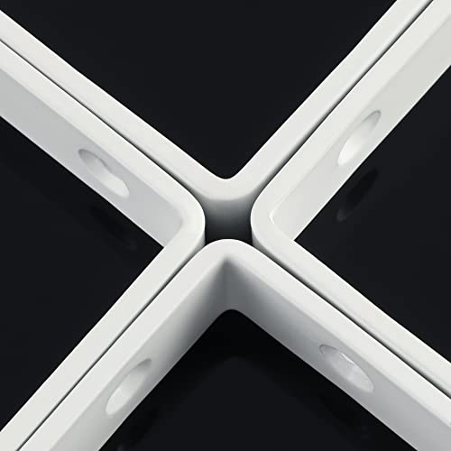 Sayayo Staffe per Mensole Bianco Staffe per