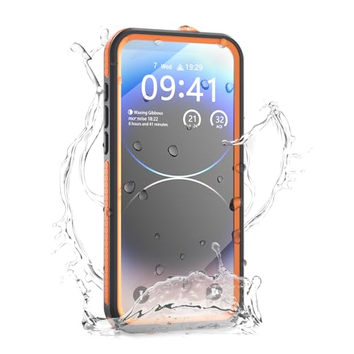 Coque étanche pour iPhone 15 TELESIN protection IP68 intégrale antichoc