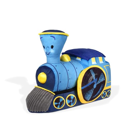 YOTTOY Little Engine that Could Plush Talking Train Plush Toy Inspired by The Little Engine that Could by Watty Piper Soft 10 Inch Storybook Train with I Think I Can Sound