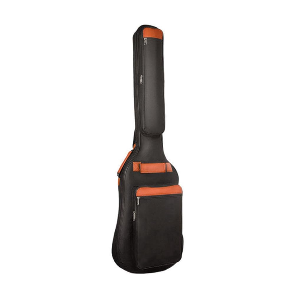 Azull Estuche Impermeable para Instrumentos Musicales de 46 Pulgadas, con Correas Dobles, Acolchado, Mochila para Instrumentos Musicales, Bolsa para Bajos Eléctricos de 46 Pulgadas