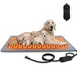 AFDUV Pet Heating Pads for Cats & Dogs Outdoor, 27.6 * 47.2inches