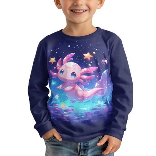 Image of Kids Long Sleeve Shirts for Girls 3-16 Year Old Cute Clothes for Teen Girls Casual Workout Tops
