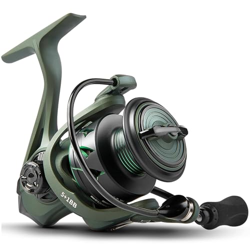 BILLINGS Carrete de Spinning Modelo 4000 con Max Drag de 18Lbs y 5+1 Rodamientos de Acero Inoxidable miniatura 1