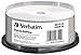 Produktbild Verbatim 43749 - 25 BD-R DUAL LAYER 50GB 6X DL+ - PRINT NO ID SURFACE HARD COAT Spindle 25